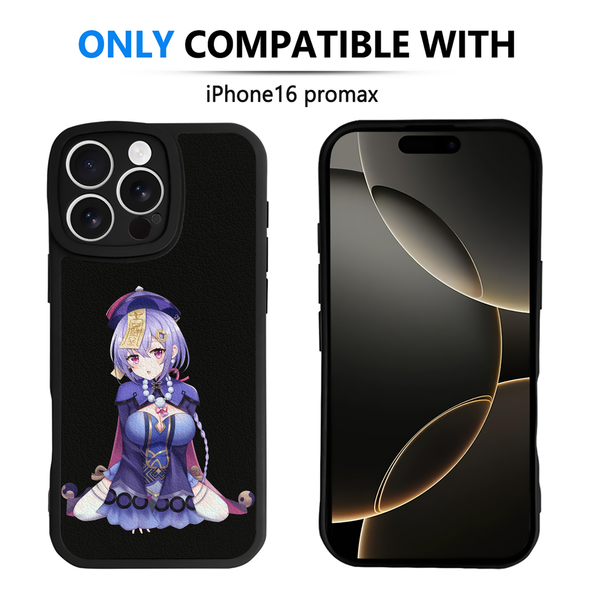 げんし神 七七 なな  genshin Nana 【iPhone 16シリーズ対応】シリコンスマホケース（レザー調） 材質：シリコン